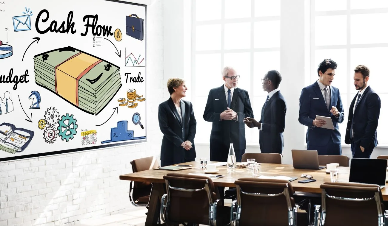 Gráficos financeiros em tela de computador